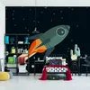 Muralo XXL Selbstklebende FOTOTAPETE Maerchenhafte RAKETE Produktbild-Vorschau 1