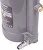 A close-up view of a pneumatic tool, showing a label with product specifications and connection ports. Produktbild-Vorschau