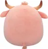 A plush toy cow from behind, on a white background. Anteprima dell’immagine prodotto