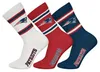 NFL Huddle 3pk Crew Socks 43/46 New England Patriots Produktbild-Vorschau 5