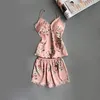 5PC Schlafanzug Damen Pyjama Set Mode Dessous Unterwäsche Produktbild-Vorschau 5