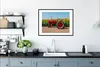 MuchoWow® Gerahmtes Poster Traktor - Rot - Sonnenblume - Produktbild-Vorschau 4