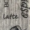Teppich Küche mit Schriftzug Coffee in Sisal Optik in grau Produktbild-Vorschau 4