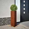 kvetináč vidaXL 30x26x75 cm Corten Steel Náhľad obrázku produktu 2