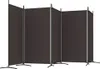 "im  " 5-tlg. Paravent Braun 433x180 cm Stoff - Paravents Produktbild-Vorschau 5