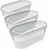 plast team Gefrierdosen-Set Helsinki 0,8 Liter 3er Set Produktbild-Vorschau 1
