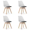 Home Collective 4er Set Esszimmerstuhl Stuhl Produktbild-Vorschau 1
