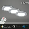 Lampes LED encastrées salle de bain set de 3 dimmables Voir les images du produit 2