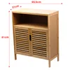 Szafka łazienkowa bambusowa 81x65x31cm Podgląd zdjęcia produktu 4