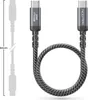 deleyCON 0,5m 240W Kurzes USB-C Ladekabel Schnellladekabel Produktbild-Vorschau 3