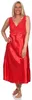 Damen Negligé Satin Nachtkleid Reizwäsche mit Spitze; Produktbild-Vorschau 2