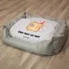 Mr. & Mrs. Panda Hundekissen Toast Party - Grau Pastell - Produktbild-Vorschau 3