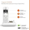 Téléphone sans fil dect blanc avec répondeur - Gigaset - Voir les images du produit 4