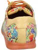 Manitu Damen Slipper aus Leder mit Blumenmuster und Produktbild-Vorschau 3