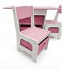 Een set bestaande uit een tafel en 2 stoelen, 3-in-1, roze, Productafbeelding-voorbeeld 6