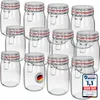 WELLGRO Einmachgläser mit Bügelverschluss rund 235ml - Produktbild-Vorschau 1