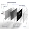 DEQORI Glasuhr 60x30 cm Zahlen 'Audi Frontalaufnahme' Produktbild-Vorschau 7