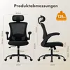 COLAMY Bürostuhl– Ergonomischer Bürostuhl mit Kopfstütze, Produktbild-Vorschau 5