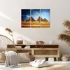 Bild auf Leinwand - Leinwandbild - Pyramide Wüste Sand - Produktbild-Vorschau 7