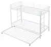 Metall-Etagenbett 90x200 cm mit Ausziehbett Kinderbett Produktbild-Vorschau 13