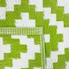 Tapis réversible pour l'intérieur et l'extérieur, vert et Voir les images du produit 5