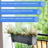 Balkónový kvetináč KADAX s podstavcom "Frette", balkónový Náhľad obrázku produktu 5