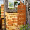 UNUS Gartenschild "Unkraut zum Selberpflücken" Edelrost Produktbild-Vorschau 7