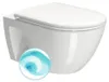 Wc Hängende - 50x36 Cm - Rimfree - Duroplast Toilettensitz Produktbild-Vorschau 1