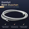 SANIDELL Brauseschlauch - 80cm- Silber Chrom – Produktbild-Vorschau 4