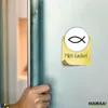 Huuraa Magnet Fische Symbol 59mm Kühlschrankmagnet rund Produktbild-Vorschau 2