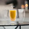 EXITOSO Verres à Latte Macchiato - Lot de 6 - en verre Voir les images du produit 3
