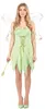 Costume da fata sexy elfo verde lime-oro - S Anteprima dell’immagine prodotto 5