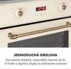 Klarstein Elizabeth, elektrická vstavaná rúra, retro Náhľad obrázku produktu 4