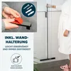 bremermann Bodenabzieher mit Wandhalter | Edelstahl schwarz Produktbild-Vorschau 5