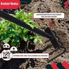 KOTARBAU® Gartenhacke 4-Zinkige mit Stiel 120 cm Hacke zum Produktbild-Vorschau 2