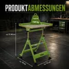 mobiler Schweißtisch höhenverstellbar 77-92 cm klappbar Produktbild-Vorschau 3