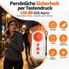 3 in 1 Personenalarm 130 dB, Taschenalarm mit Kamera Produktbild-Vorschau 4