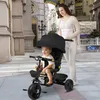 Kinderdreirad Baby-Dreirad Drehbarer Sitz Fahrrad Baby Produktbild-Vorschau 2