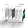 DEQORI Hybrid Leinwand Bild 50x50 cm 'Magischer Lichttanz' Produktbild-Vorschau 7