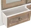 A close-up view of an open drawer on a wooden cabinet. Náhľad obrázku produktu
