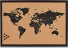 Zeller Pinbord "World", Kork, schwarz, 60 x 40 cm, 11571 Produktbild-Vorschau 1