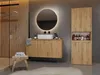 Badschrank mit Wäschekorb ATSO 3 – Artisan-Eiche Produktbild-Vorschau 4
