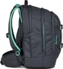 A side view of a dark gray backpack with teal accents. Náhľad obrázku produktu