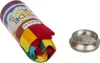 Regenbogen Socken im Paar in schöner Metalldose Produktbild-Vorschau 13