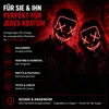 LED Purge Maske rot – steuerbare Horror Leuchtmaske – Produktbild-Vorschau 8