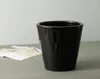Skandi.pl SOFIA Keramik-Übertopf schwarz glänzend Ø 19cm Produktbild-Vorschau 4