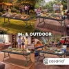 CASARIA® Gartentisch klappbar Polyrattan Campingtisch Produktbild-Vorschau 7