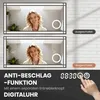 AQUABATOS 120 x 60 cm LED Badspiegel mit 3-fache Produktbild-Vorschau 4