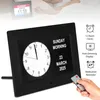 Digitaluhr, Große Schrift Wecker, Uhr mit Tag und Datum für Produktbild-Vorschau 6