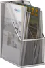 Porte-revues à 2 compartiments RD2495, argent Voir les images du produit 1